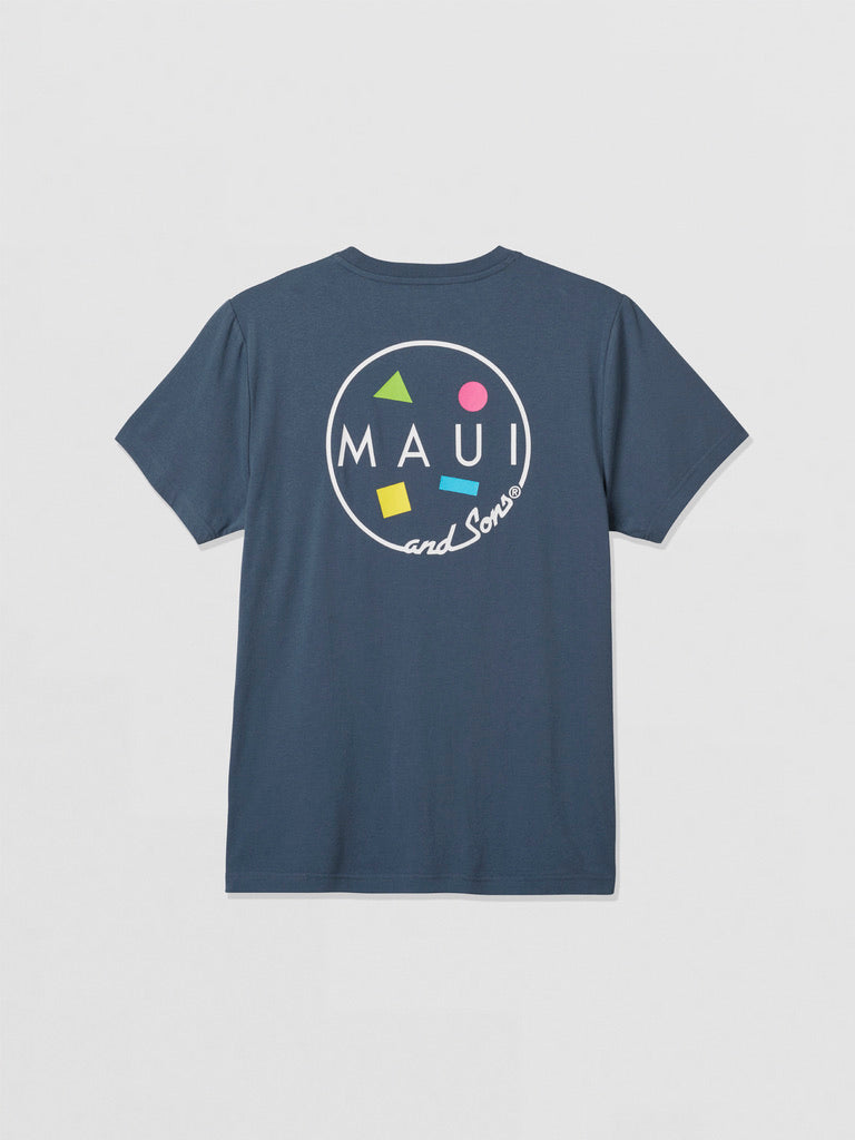 Maui and Sons Cookie 2.0 t-shirt cotone blu