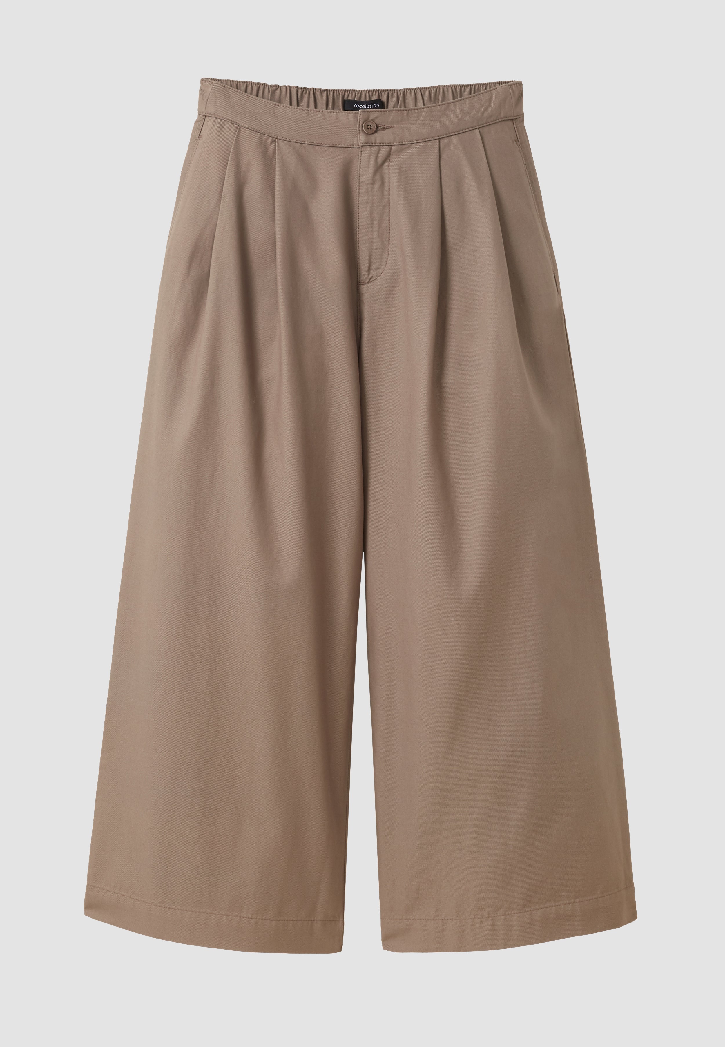 Recolution Ambrosia pantaloni culotte vintage brown lyocell