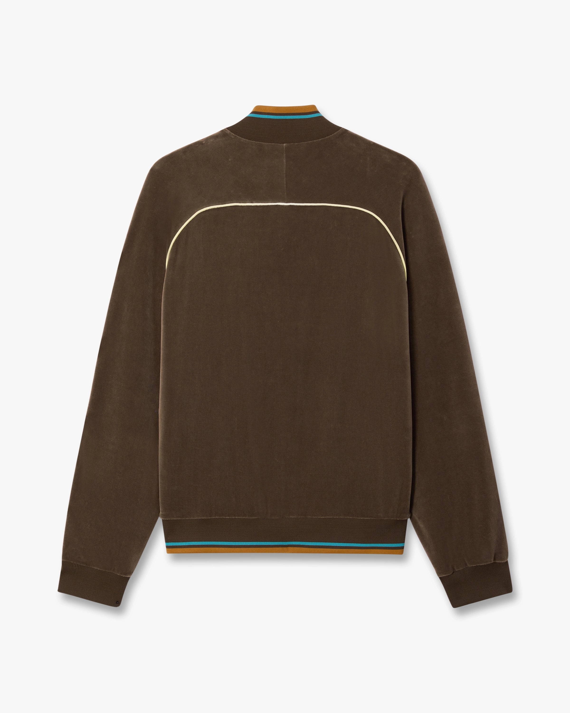Casablanca Velour giacca tuta marrone uomo cotone