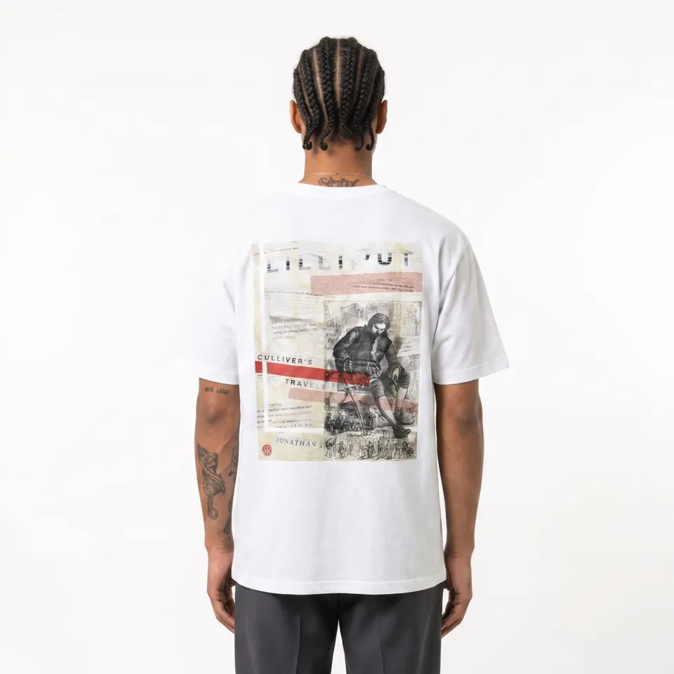 Seetees The Poets Lilliput t-shirt stampa poetica