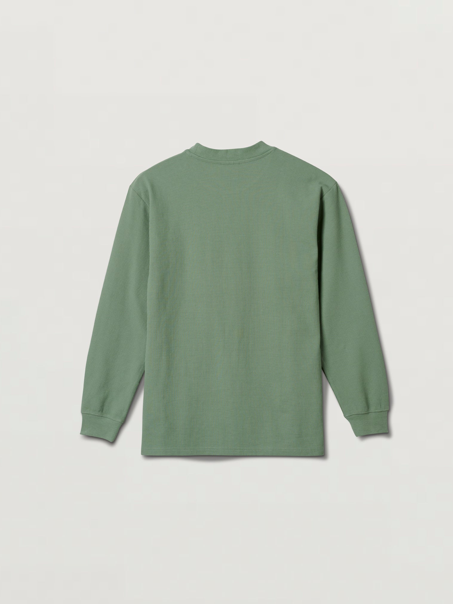 Maui and Sons Script Waffle Thermal maglia manica lunga salvia cotone