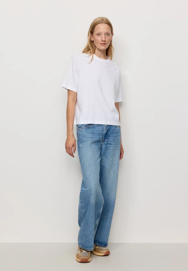 Recolution Azolla t-shirt cotone bio bianco