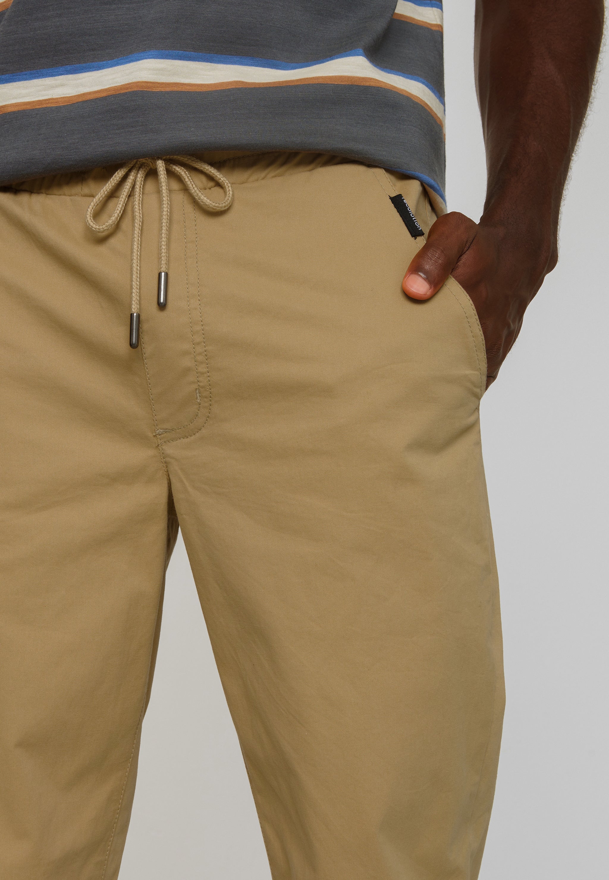 Recolution Taro pantaloni chino dark sand cotone bio