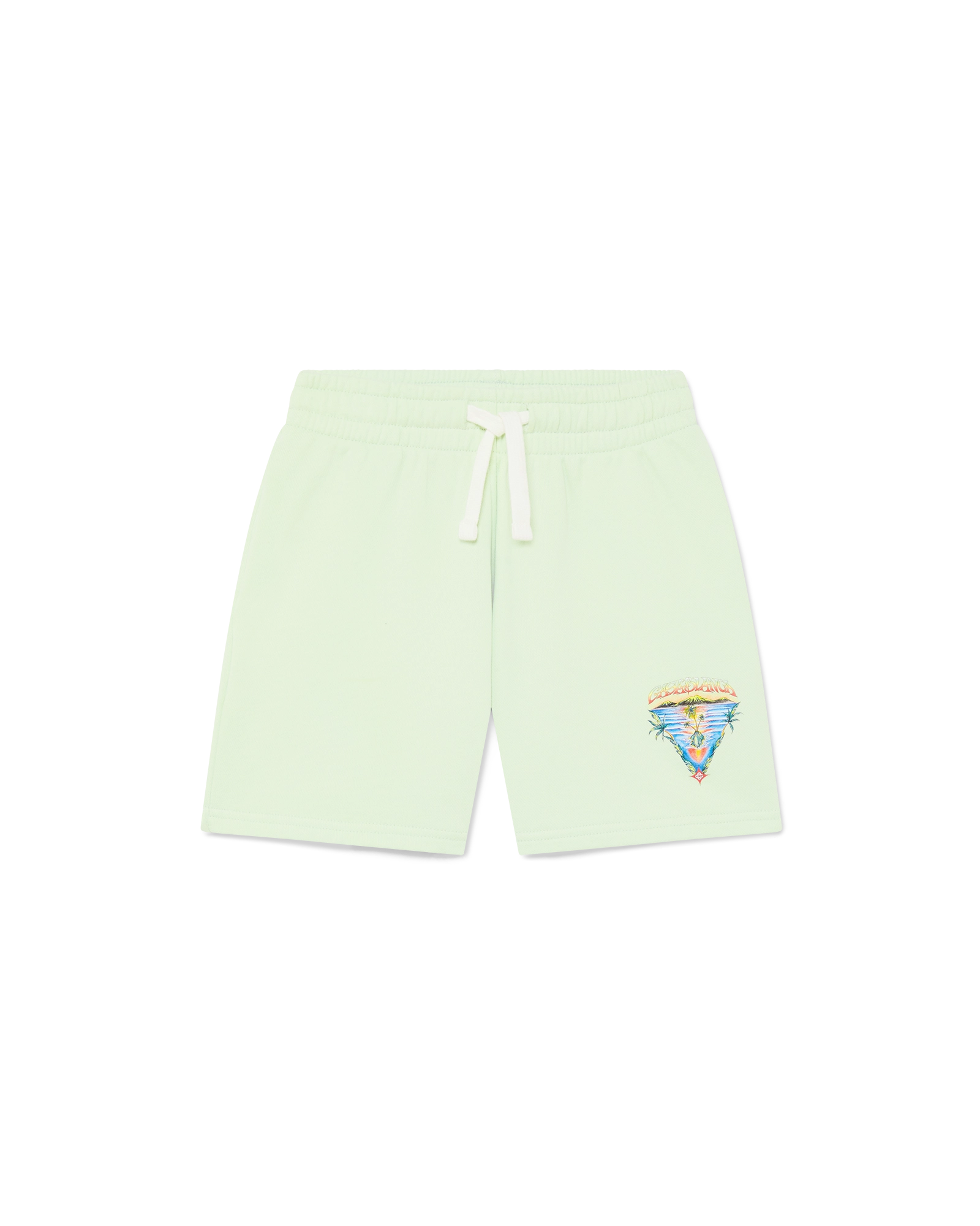 Casablanca Innocence Triangle shorts bimbo verdi cotone