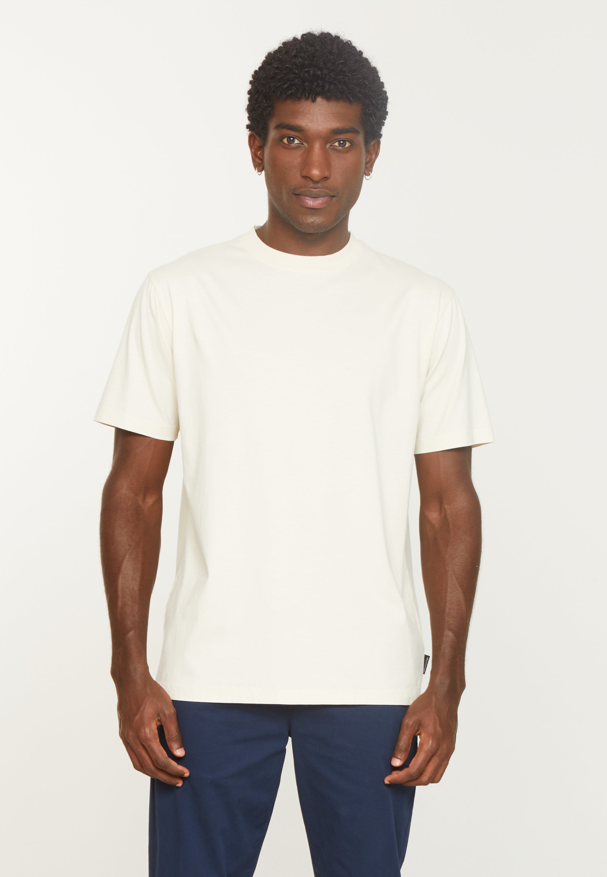 Recolution Aposeris t-shirt uomo bianco in cotone bio