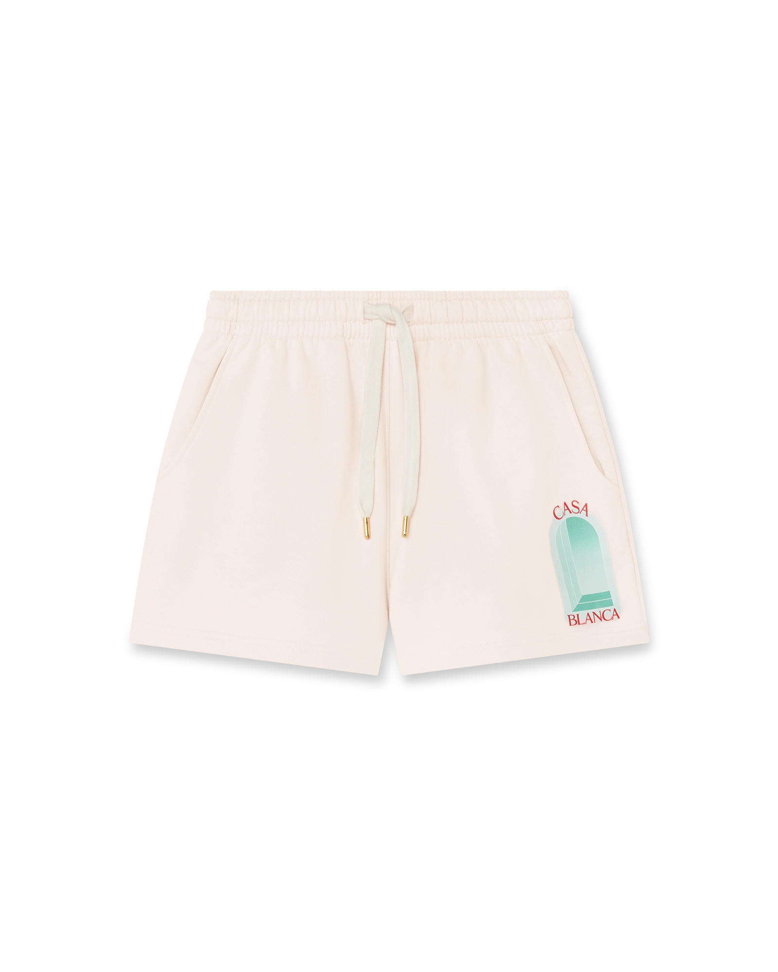 Casablanca L'Arche shorts rosa cotone bio