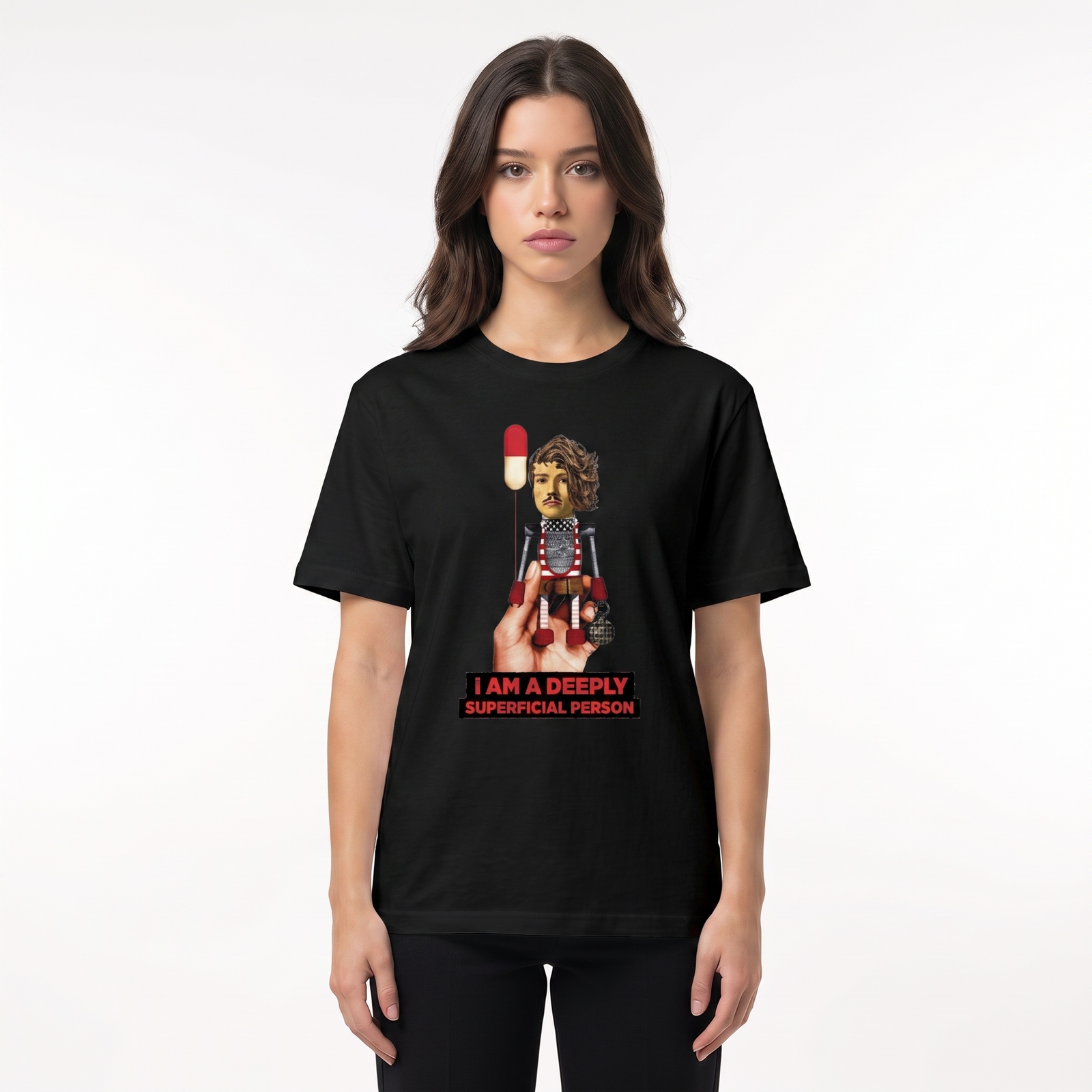 Seetees Athlete t-shirt grafica robot