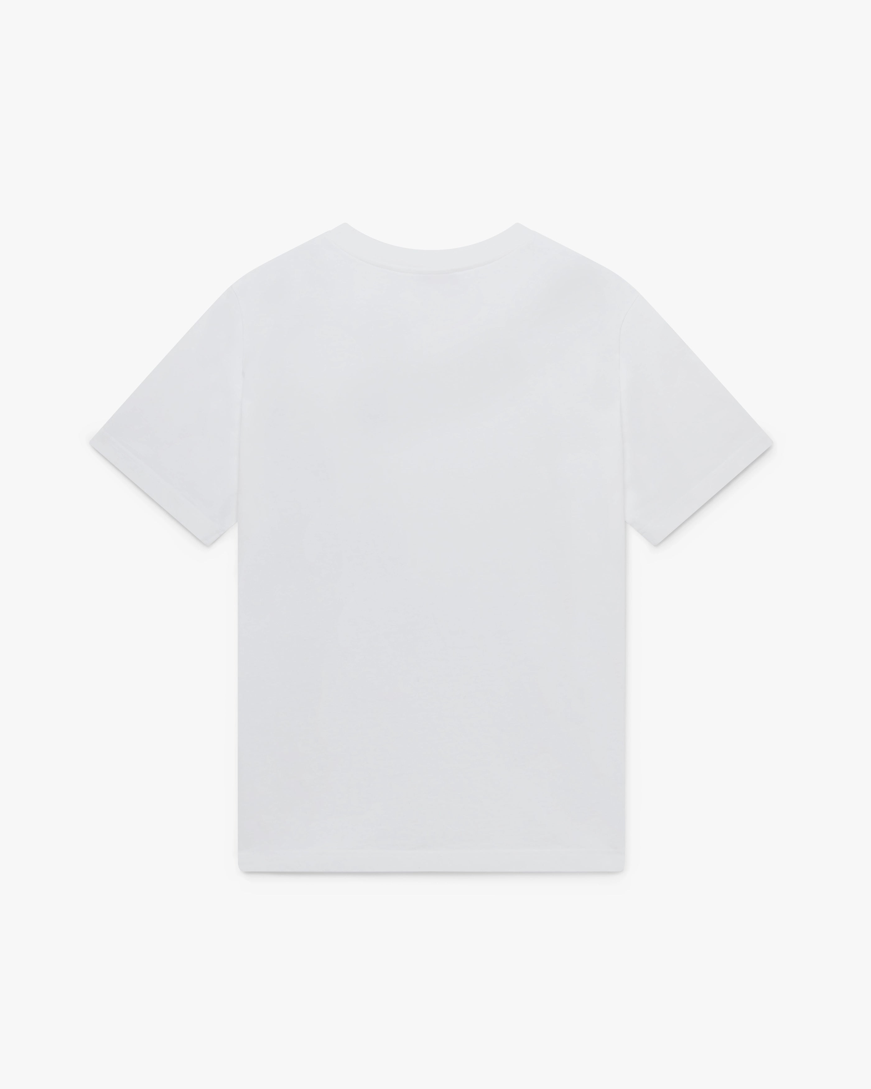 Casablanca Tennis Club t-shirt bianca stampata taglia M