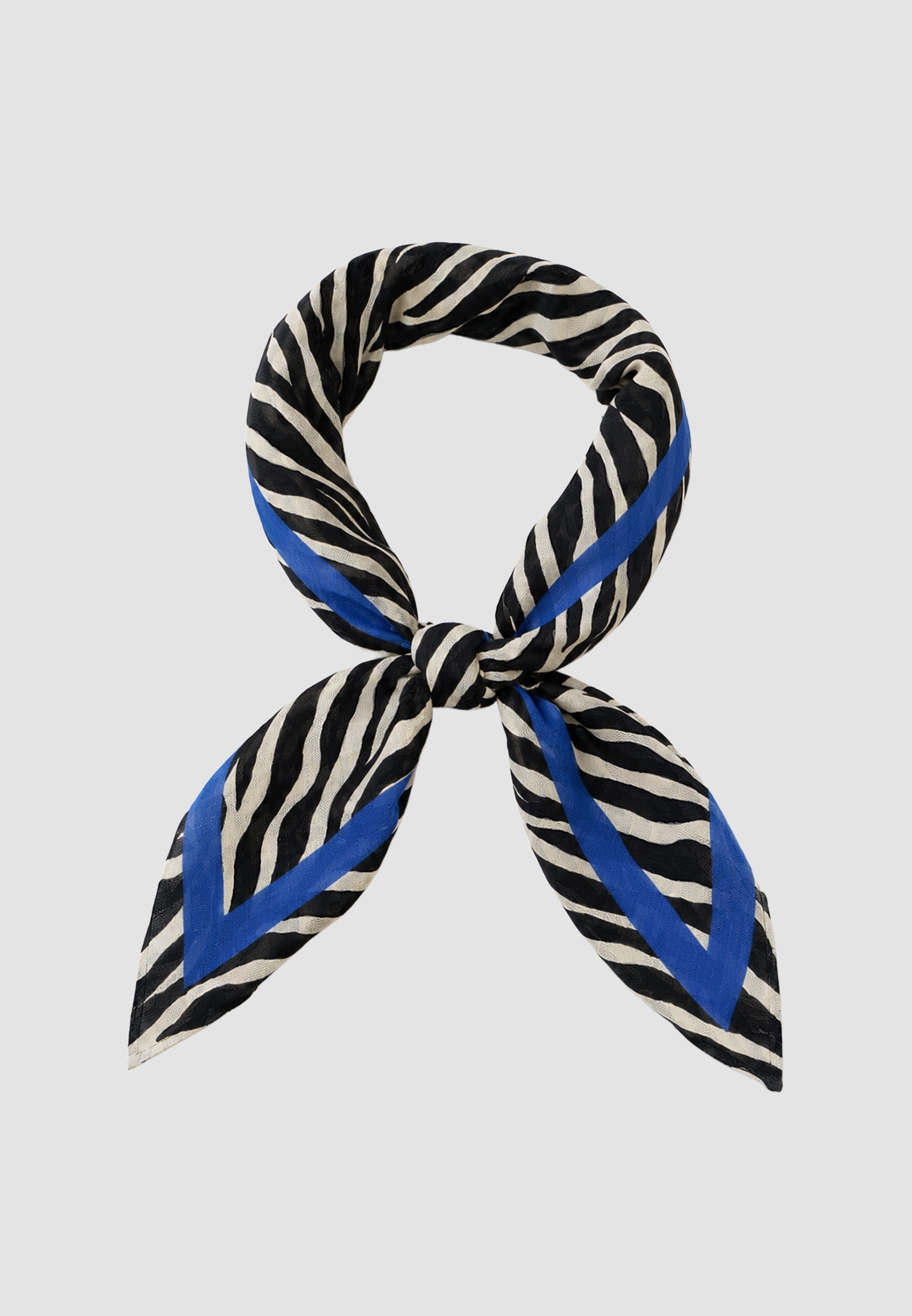 Recolution Bandana Zebra bandana nera cotone bio