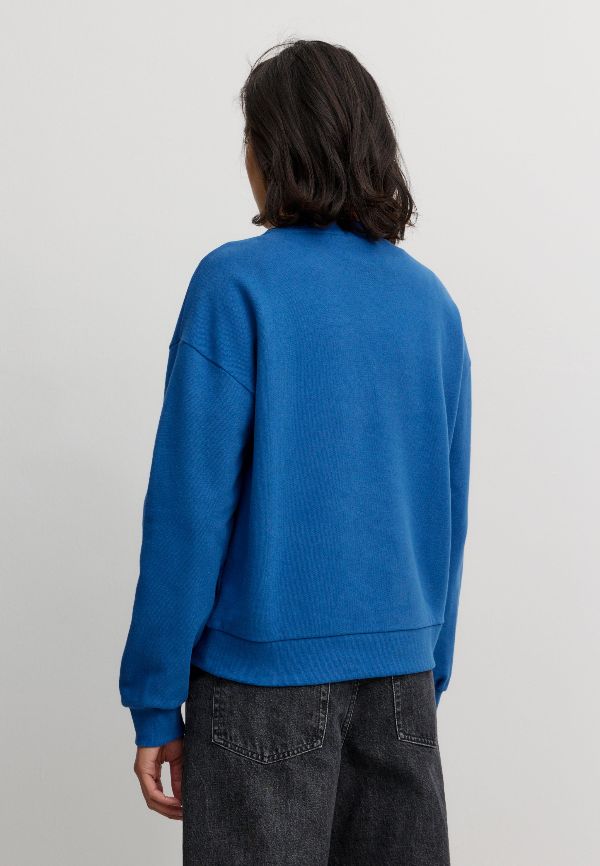 Recolution NERINE felpa lapis blue cotone bio loose fit