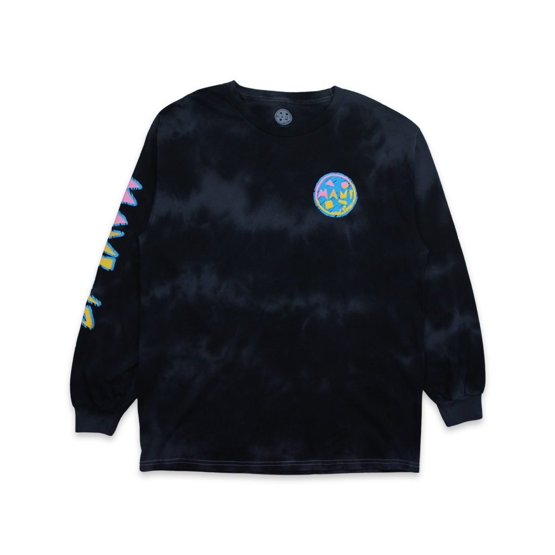 Maui and Sons Clasher maglia manica lunga tie-dye cotone