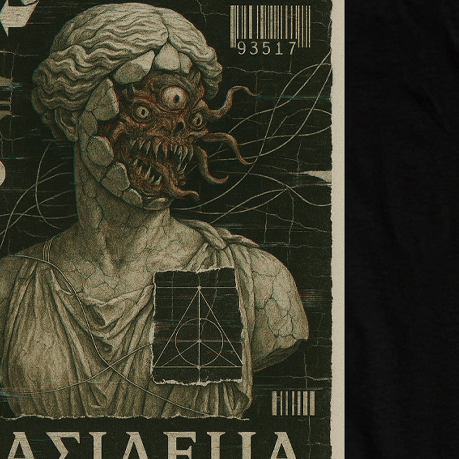 Seetees The Greek Nightmare Basileia T-shirt grafica