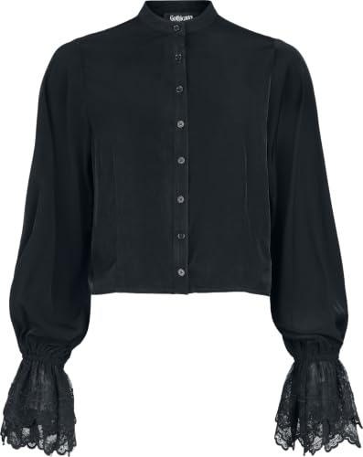 Gothicana by EMP Countess Bathory Camicia Donna Nero L Blusa