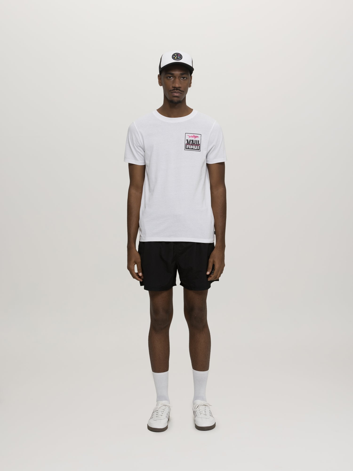 Maui and Sons Cookie cappellino trucker bianco mesh