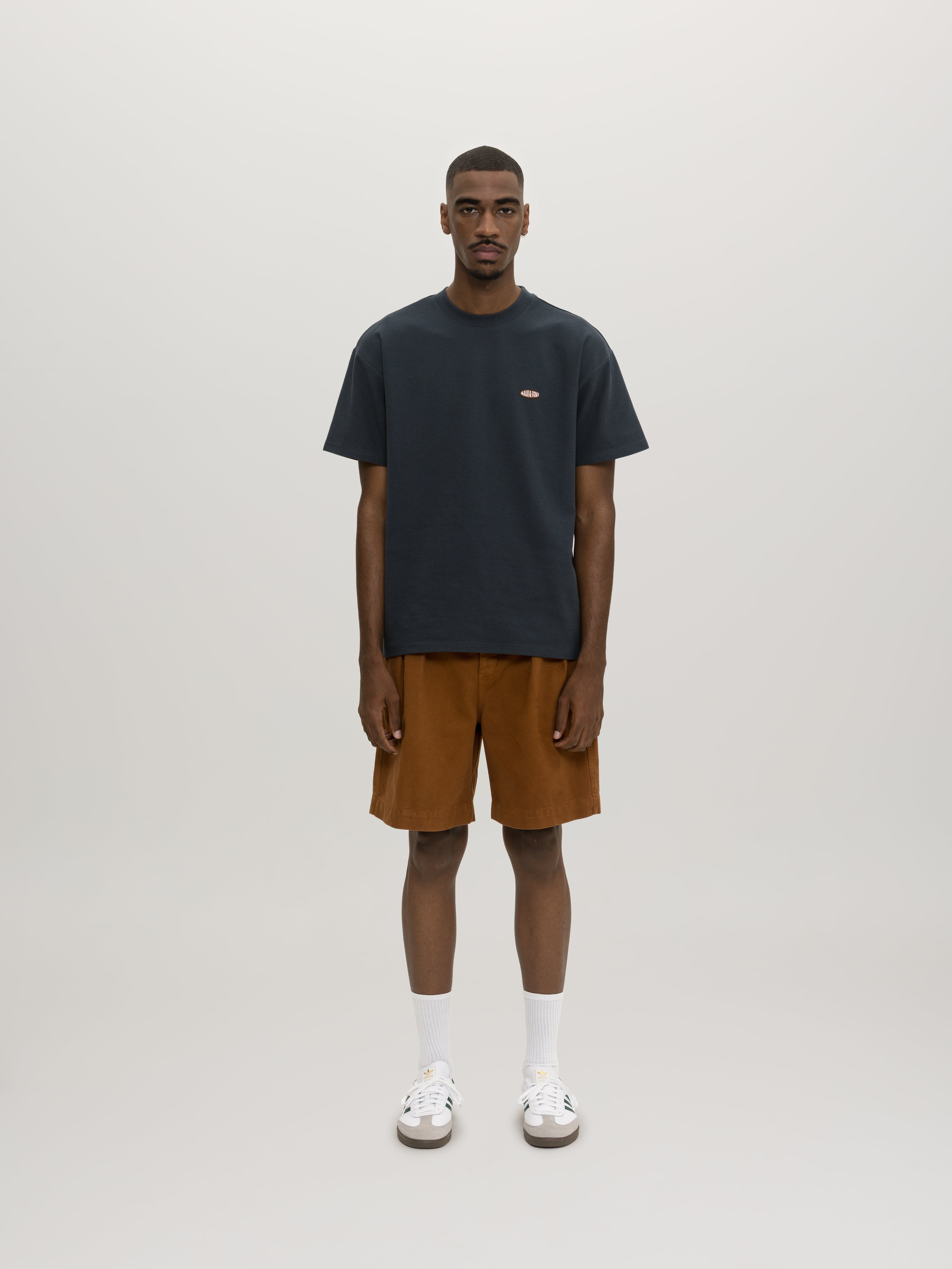 Maui and Sons Surface maglietta marrone misto cotone