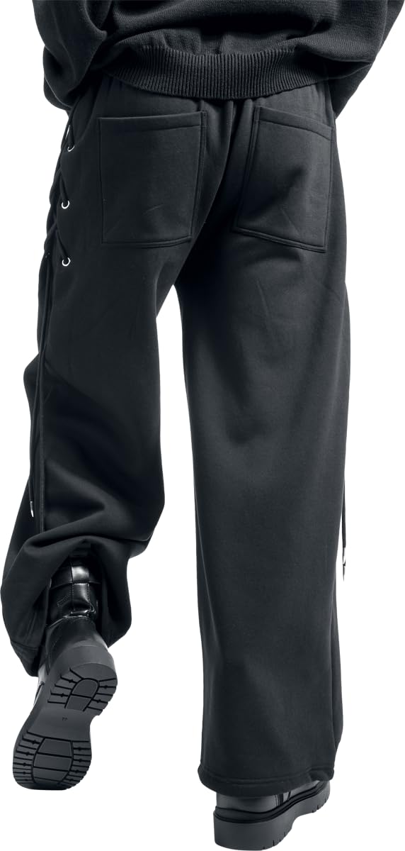 Gothicana by EMP Velum Noctis pantaloni tuta L neri