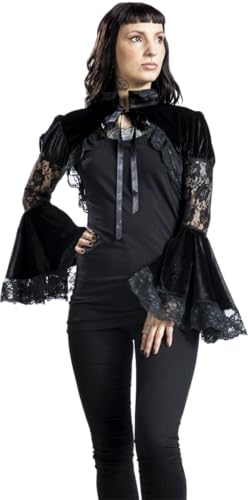 Gothicana by EMP bolero nero pizzo taglia S maniche sbuffo
