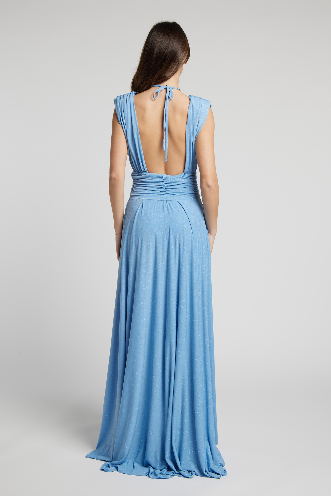 Sarah Chole 26737 abito in tessuto cosmo elasticizzato