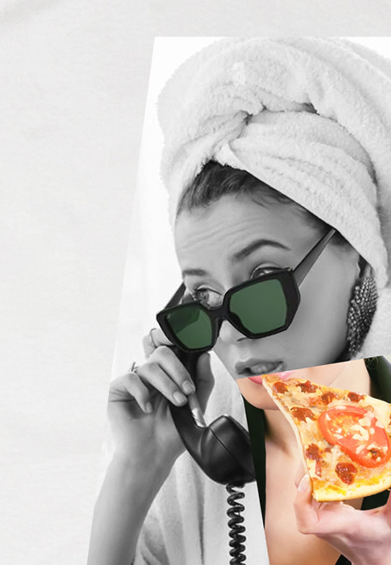 Seetees Pizza T-shirt stampa food