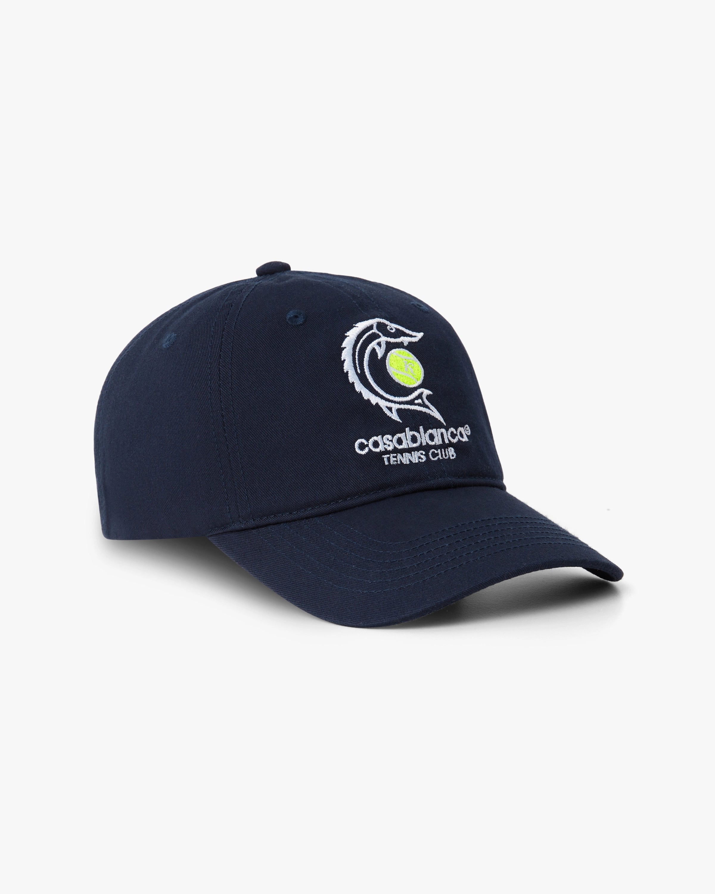 Casablanca Casa Kaspia New York Tennis Club Cap blu navy