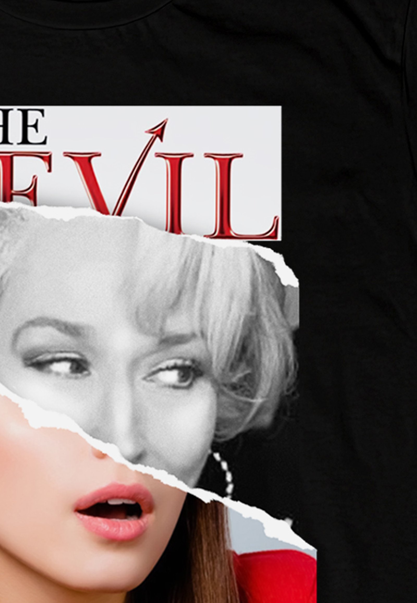 Seetees Devil T-shirt uomo cotone cinema