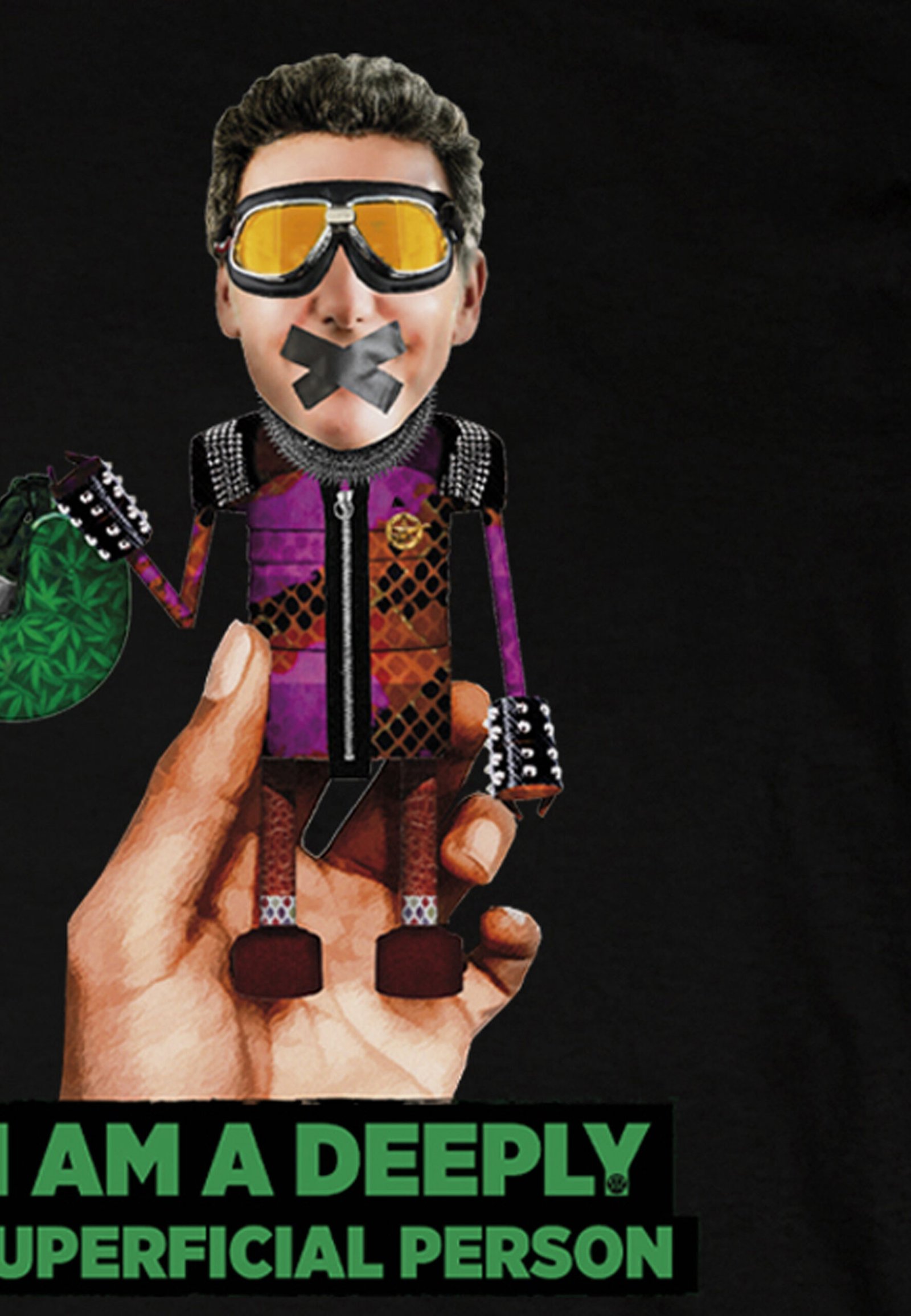 Seetees Robot Sci-fi Biker t-shirt grafica