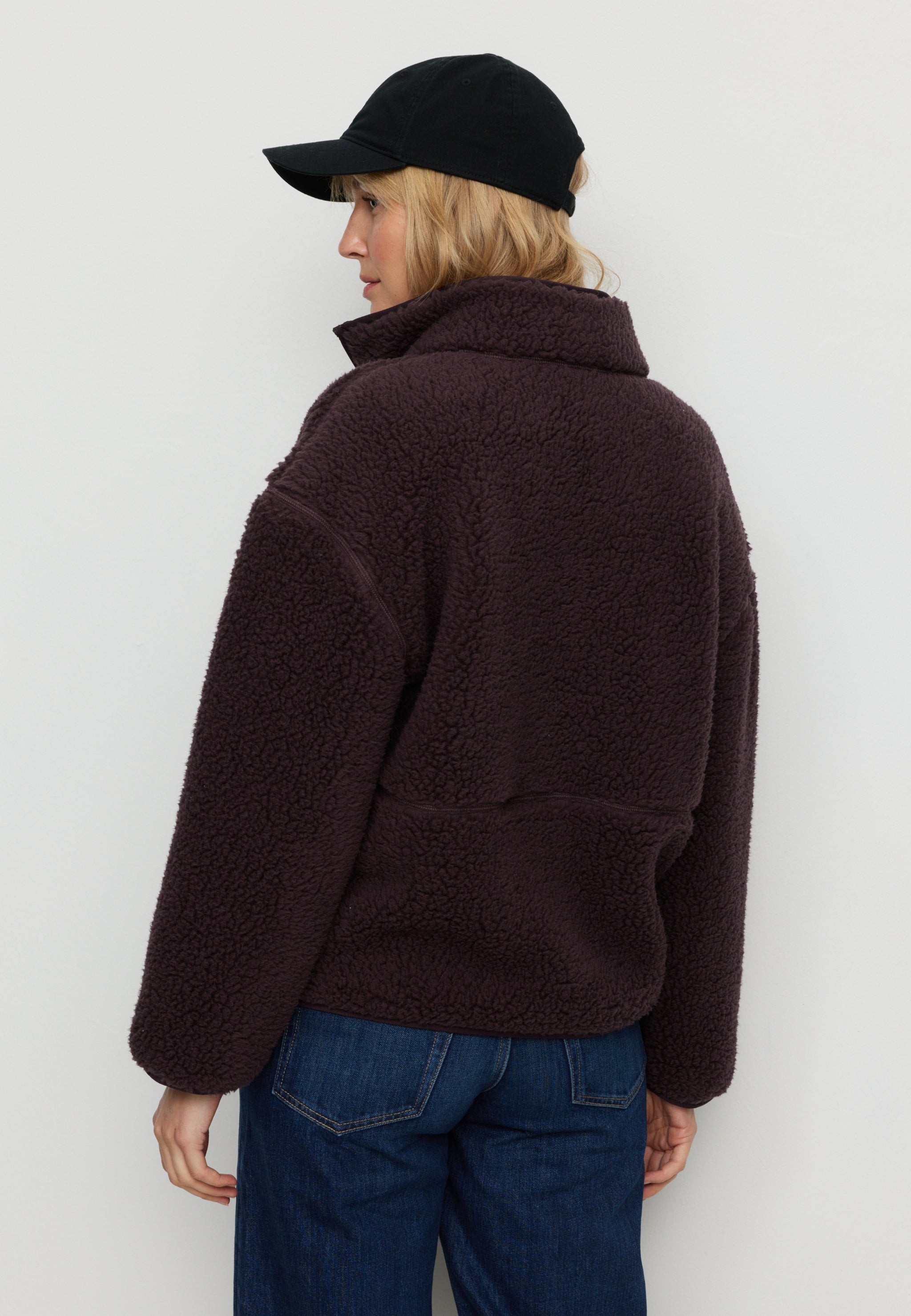 Recolution Fortunella pile teddy donna viola dark grape