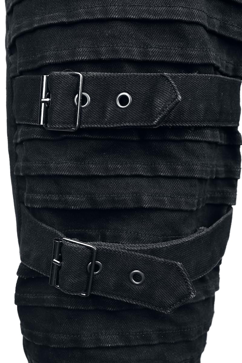 Gothicana by EMP Pete jeans nero uomo gotico