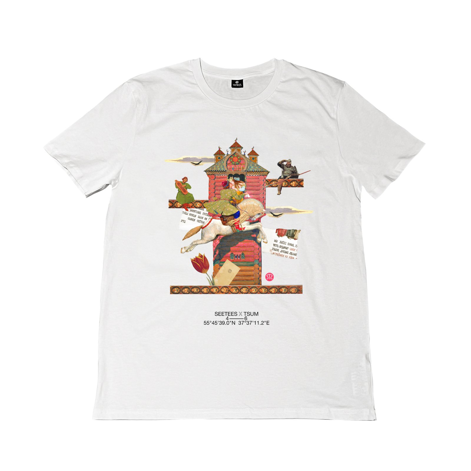 Seetees X TSUM Vasnetsov t-shirt arte