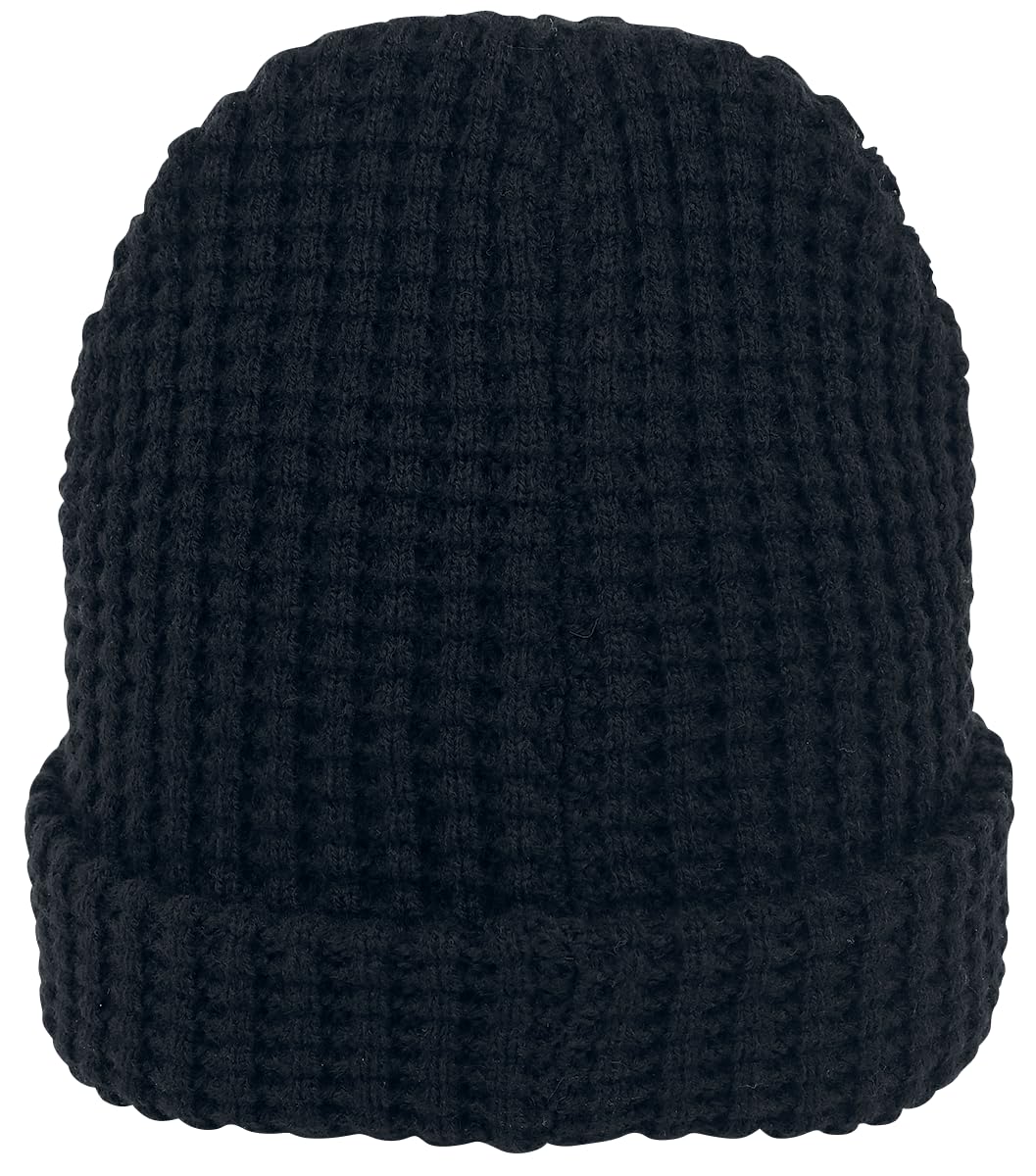 Gothicana Berretto Nero Maglia Unisex Basic