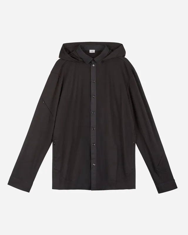 Noskra Satori Hoodie Shirt Black camicia nera
