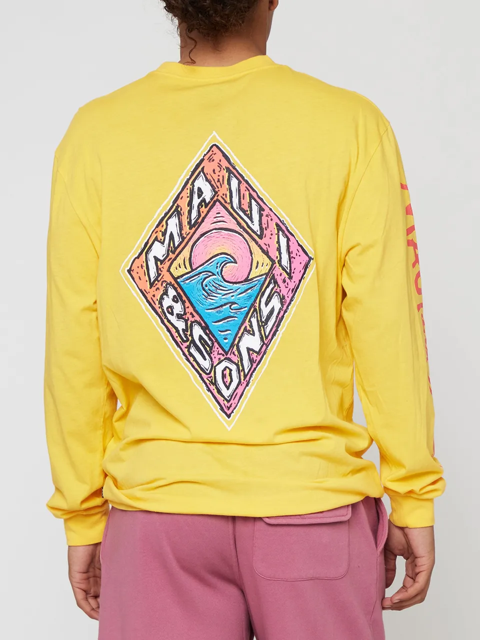 Maui and Sons Sunday maglia manica lunga beach ball uomo
