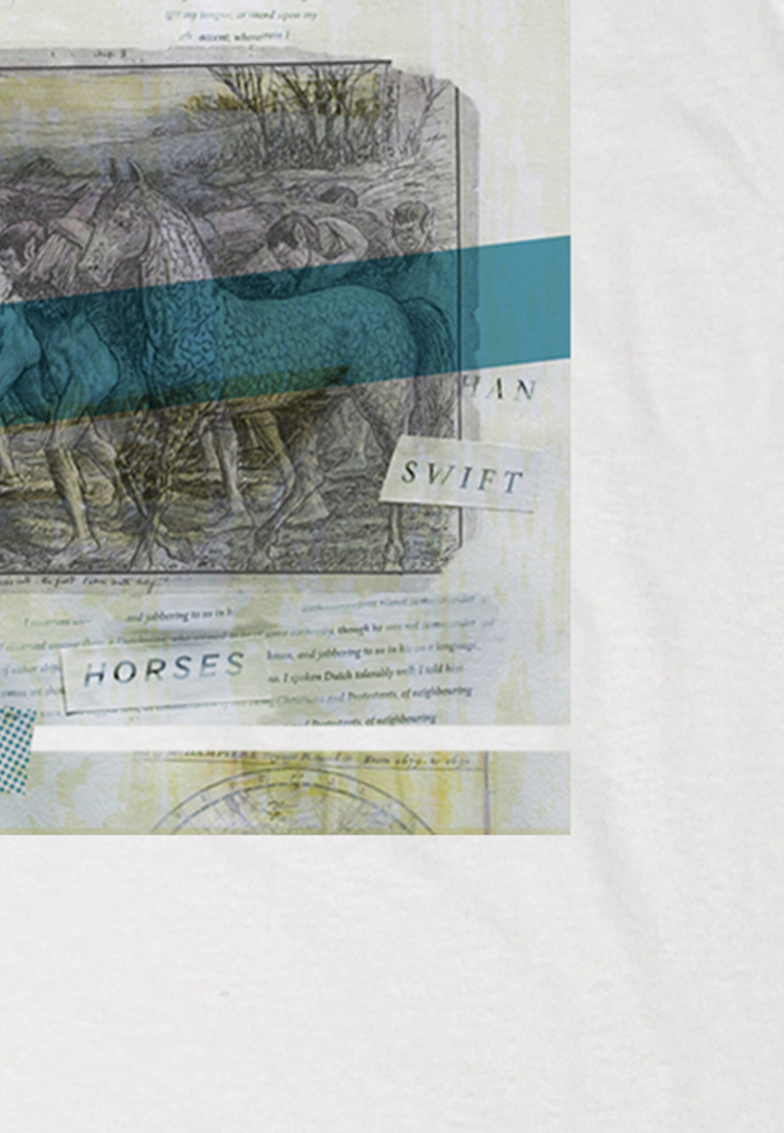 Seetees The Poets Houyhnhnm maglietta stampa poetica