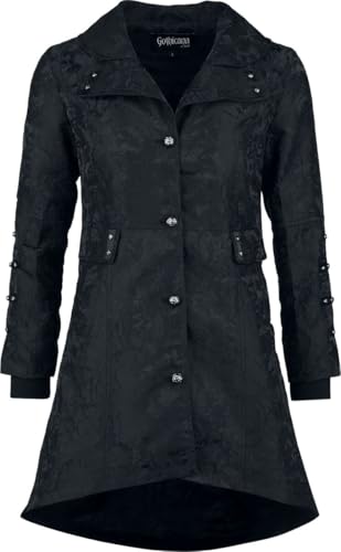 Gothicana by EMP Corsetto t-shirt L cappotto nero borchie