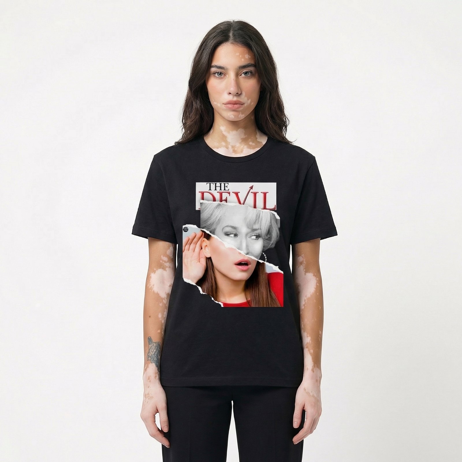 Seetees Devil T-shirt uomo cotone cinema