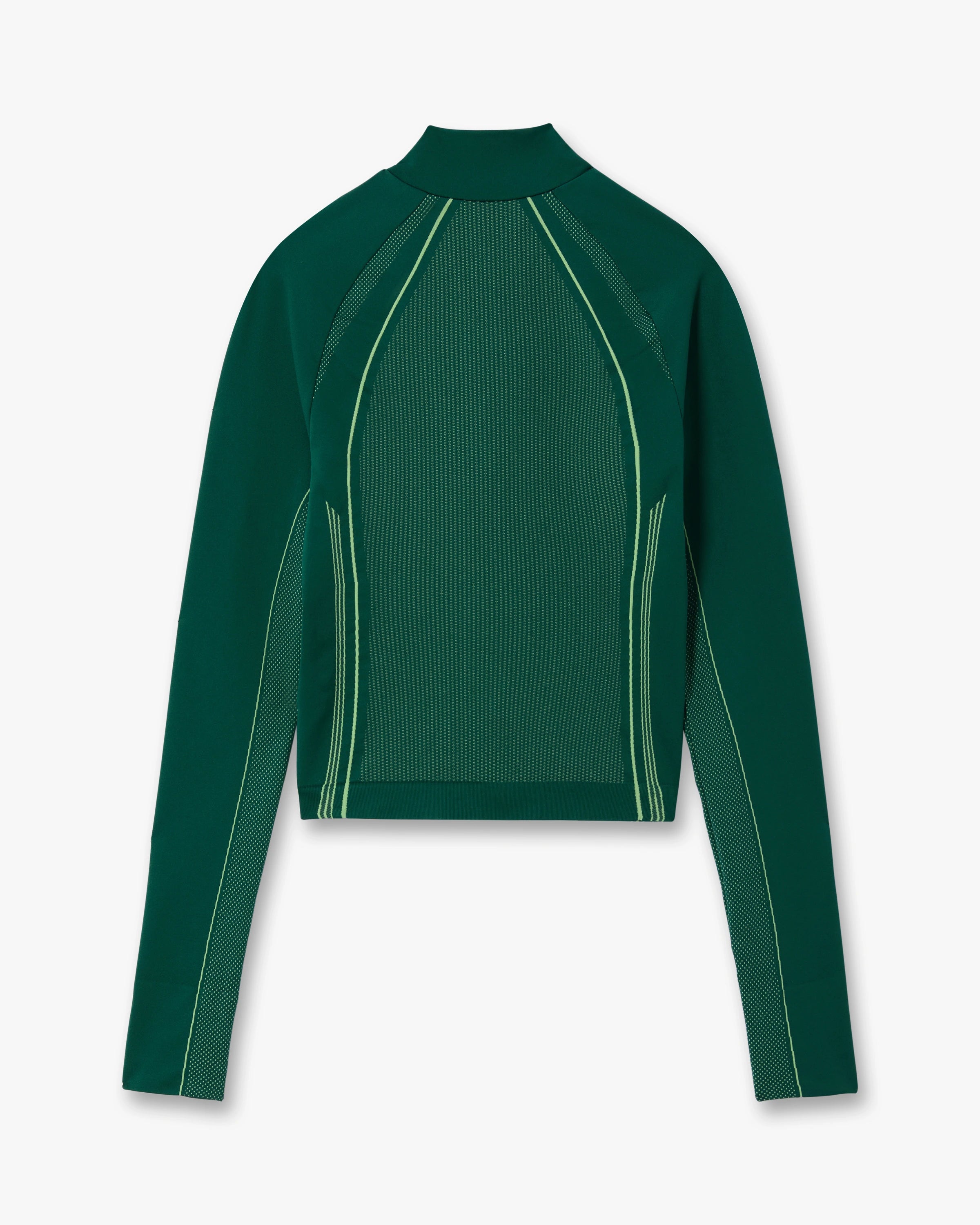 Casablanca Seamless giacca zip verde tecnica