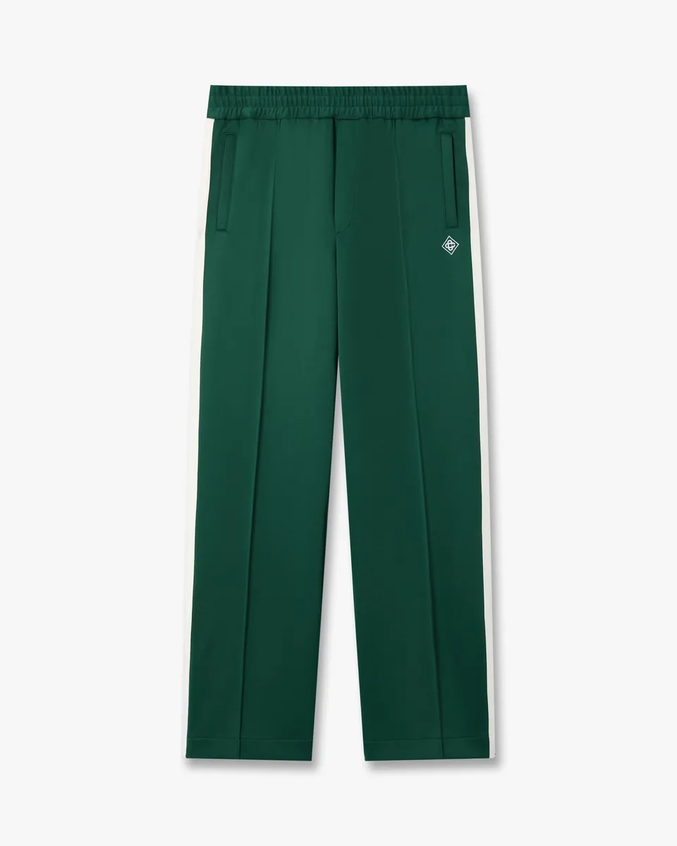 Casablanca Sports Suit pantaloni verde scuro slim fit