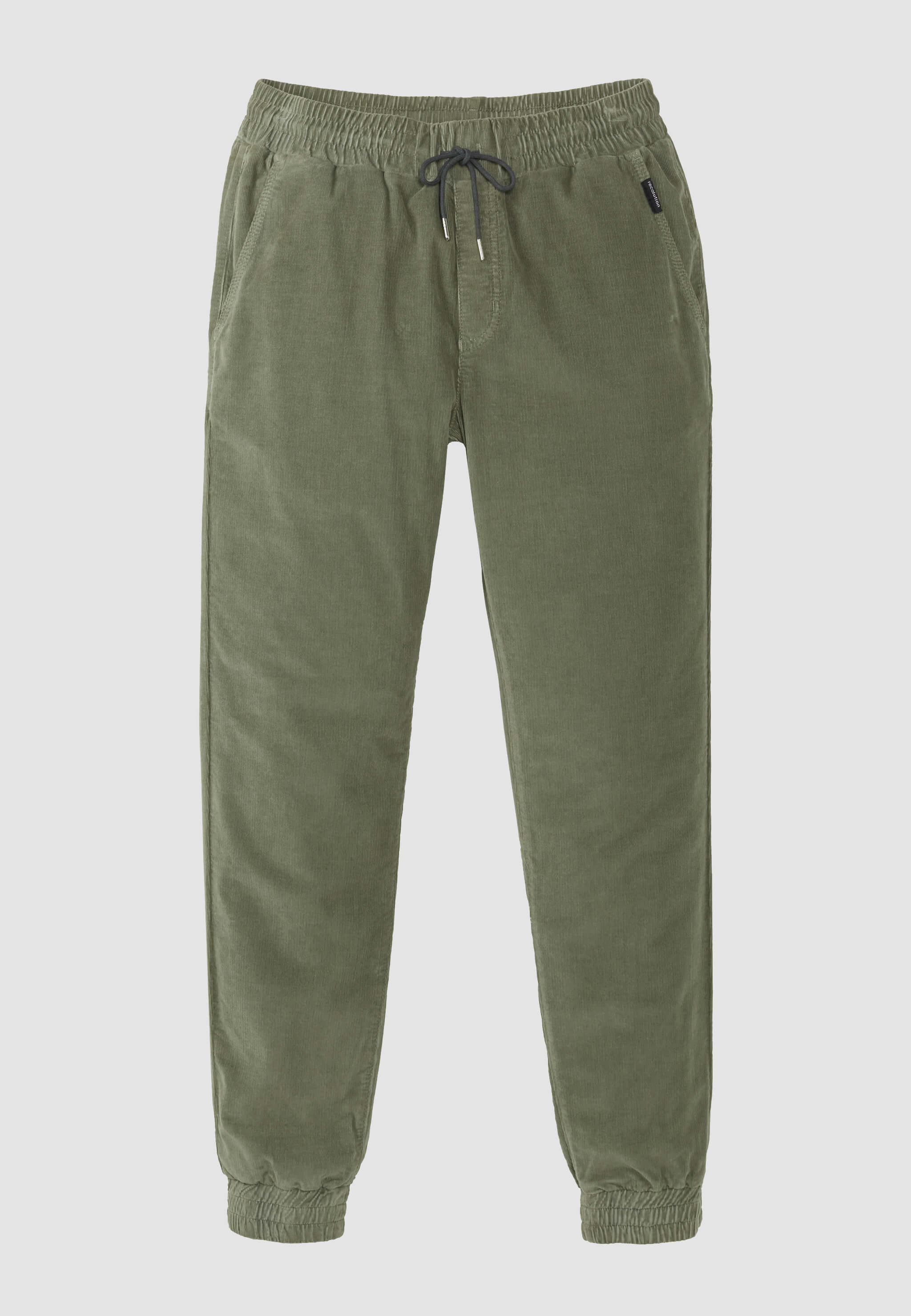Recolution Chaiturus pantaloni chino kaki cotone bio