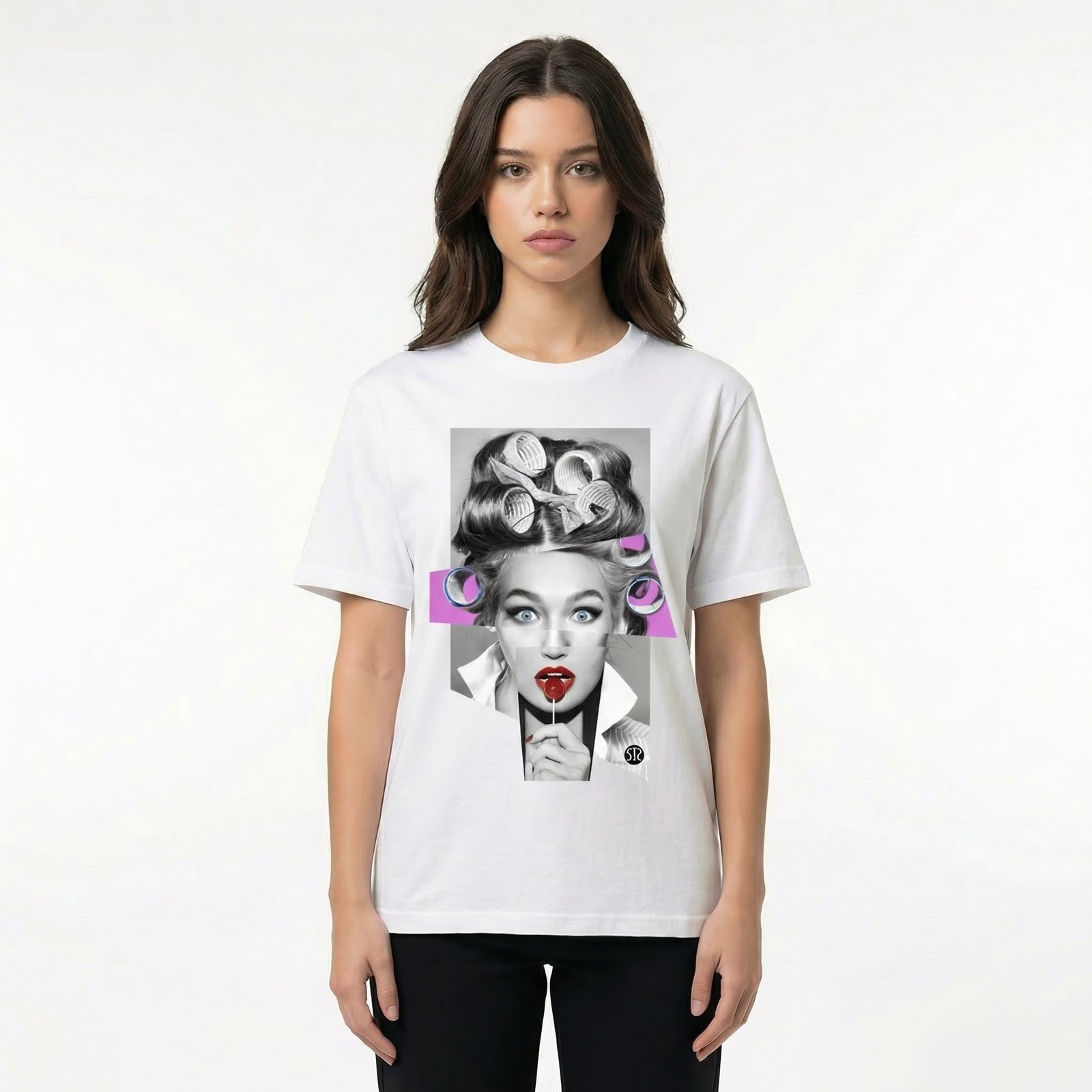 Seetees Lollipop t-shirt stampa dolce