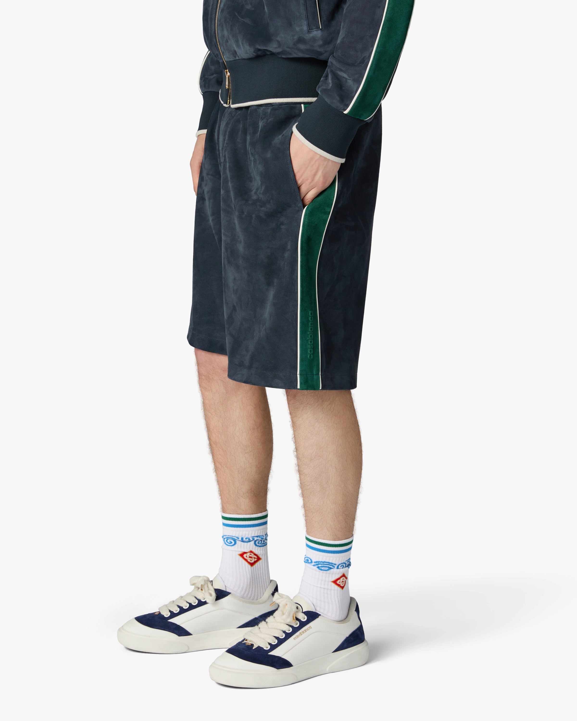 Casablanca Del Mar sneakers bianco navy