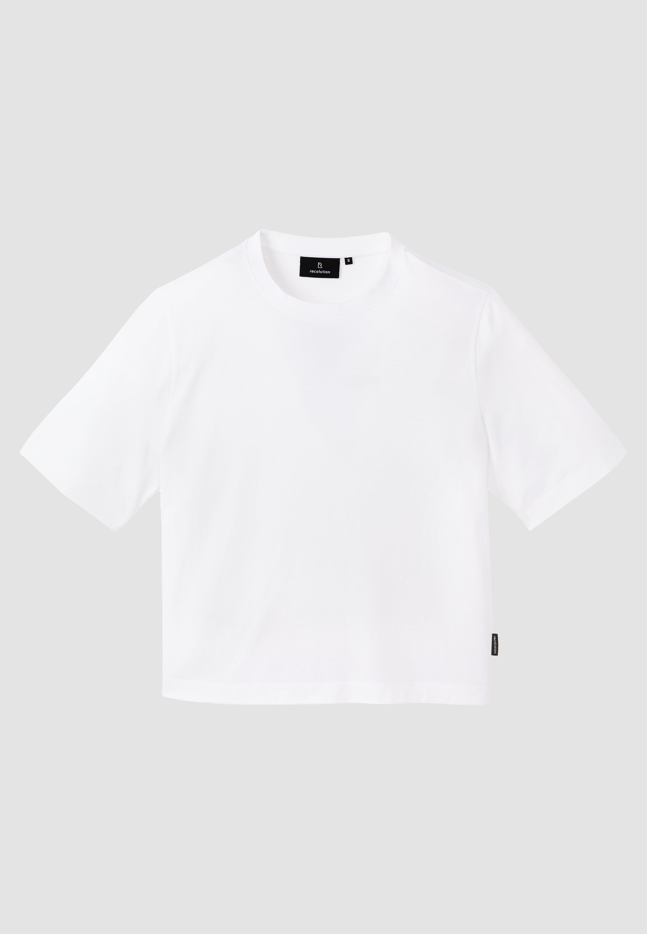 Recolution Azolla t-shirt cotone bio bianco
