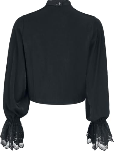 Gothicana by EMP Countess Bathory Camicia Donna Nero L Blusa