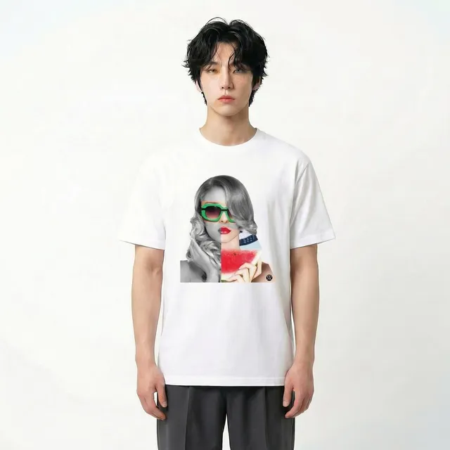 Seetees Watermelon t-shirt grafica anguria taglia vera