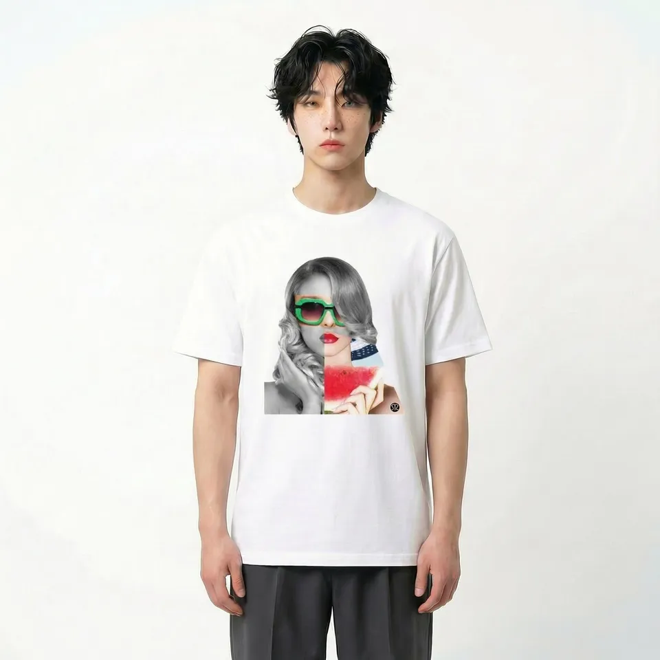 Seetees Watermelon t-shirt grafica anguria taglia vera