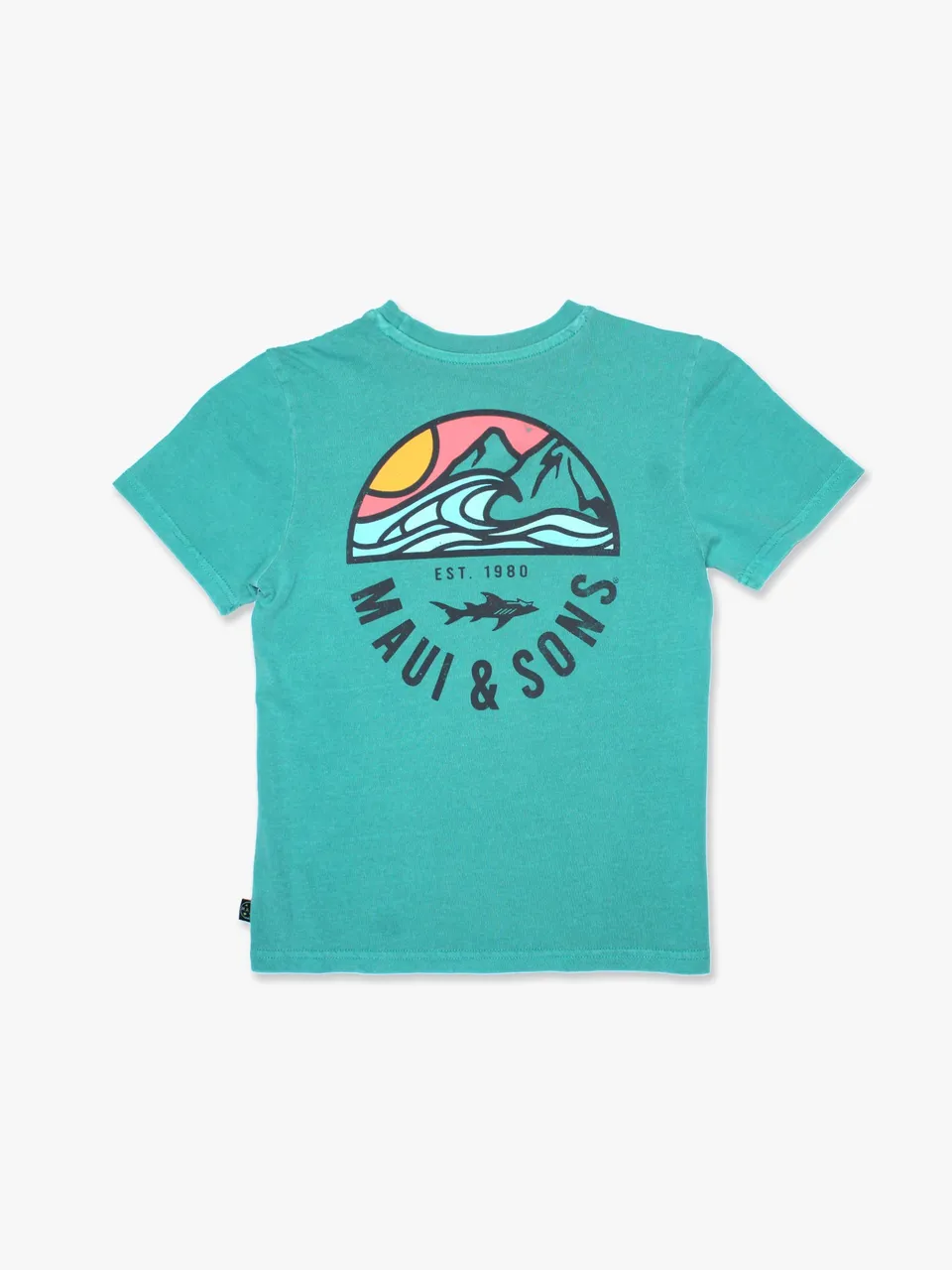 Maui and Sons All Season maglietta bambino azzurra cotone