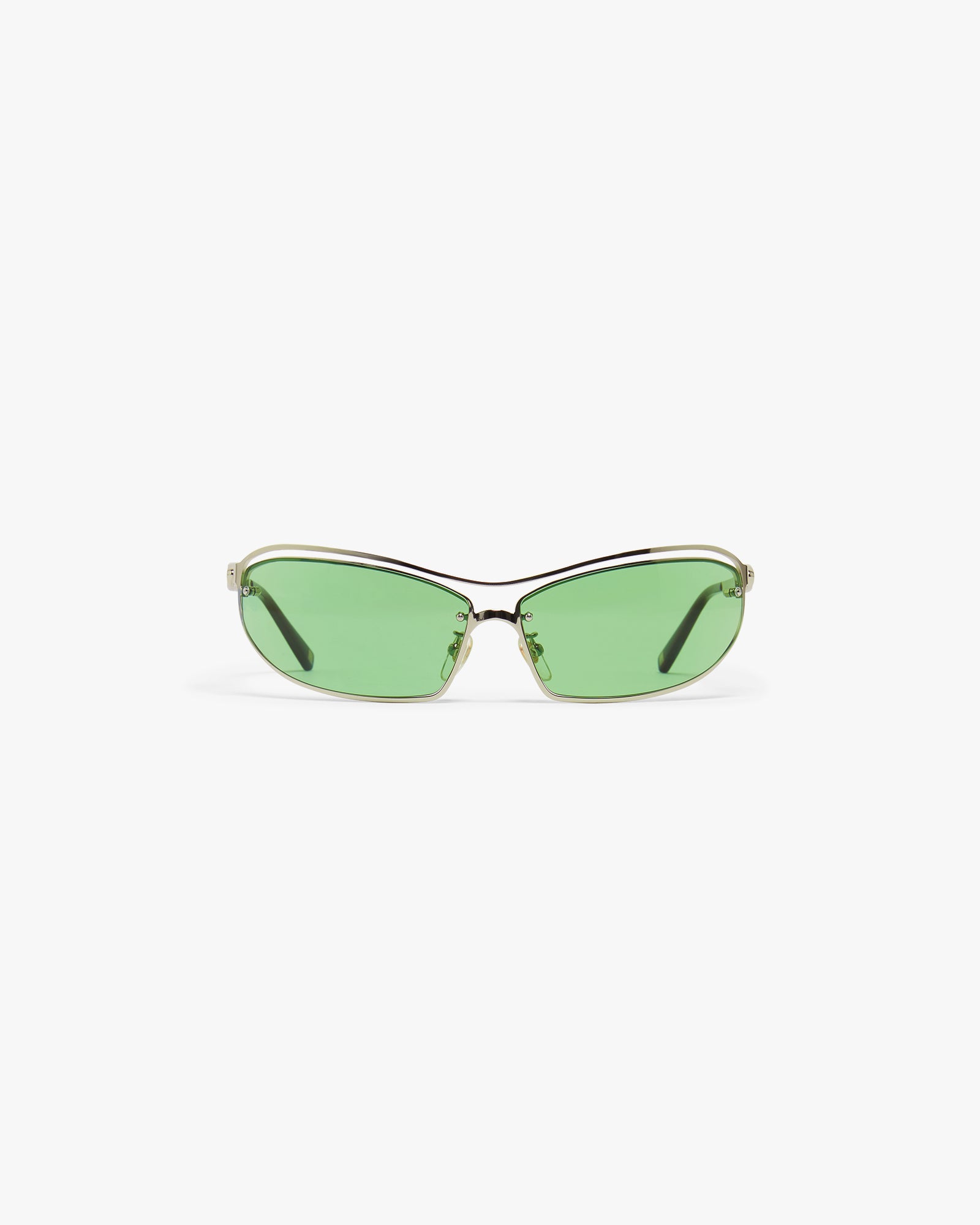 Casablanca Spiral occhiali da sole verde unisex