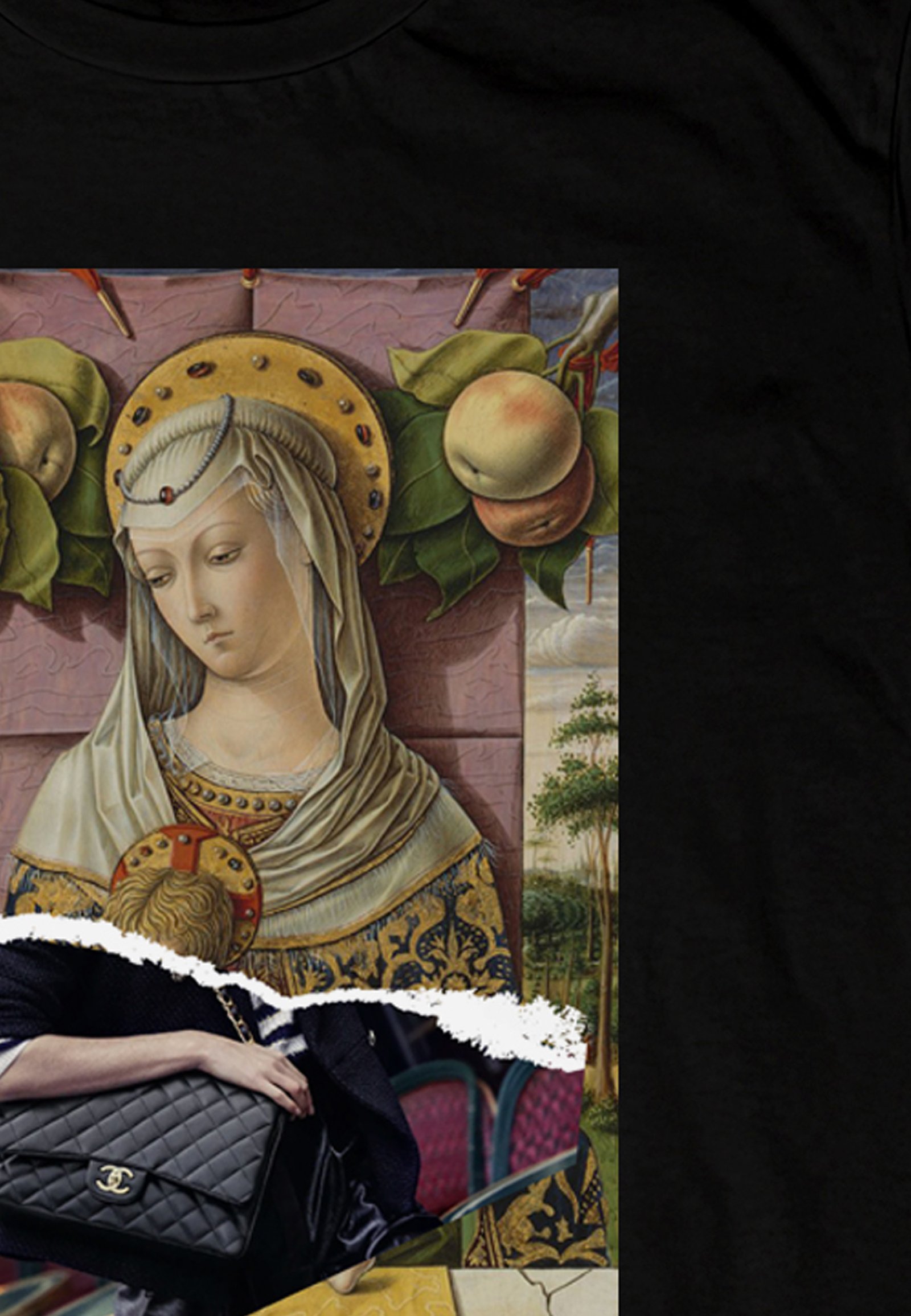 Seetees Rome La Madonna maglietta stampa Roma