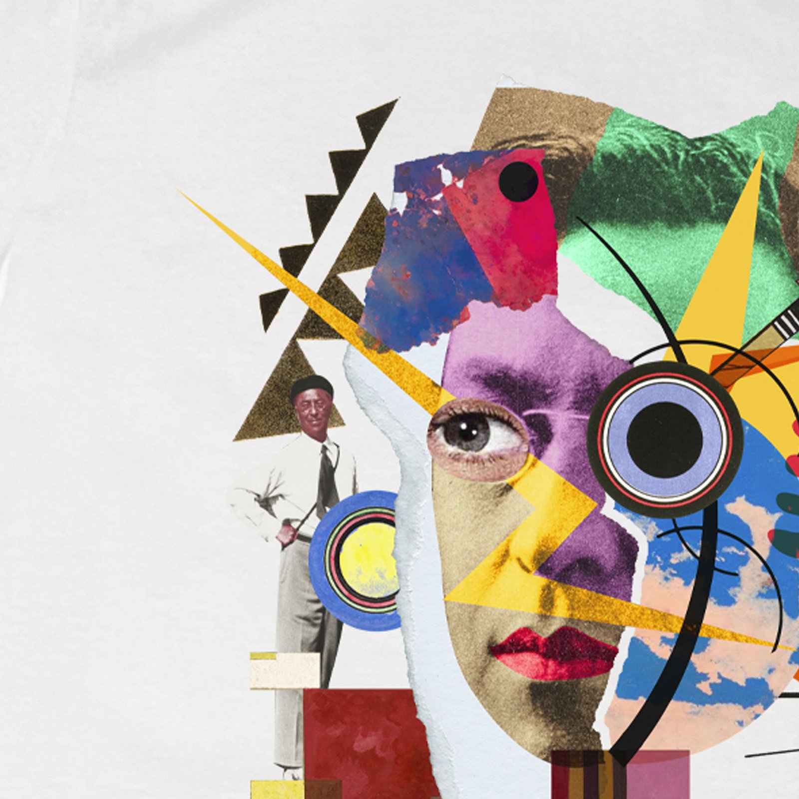 Seetees X TSUM Kandinsky t-shirt grafica arte
