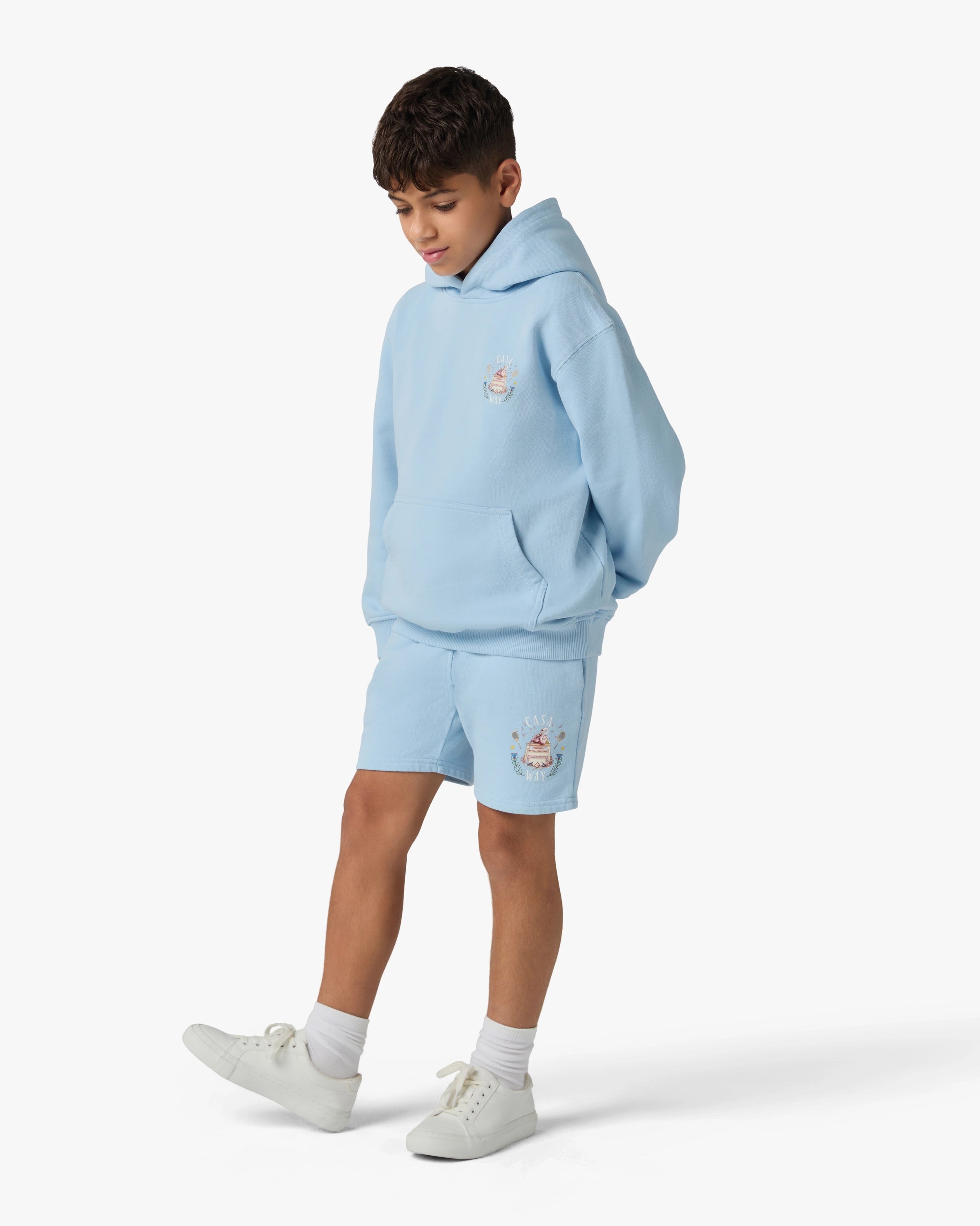 Casablanca Casaway Felpa Bambino Blu Cotone