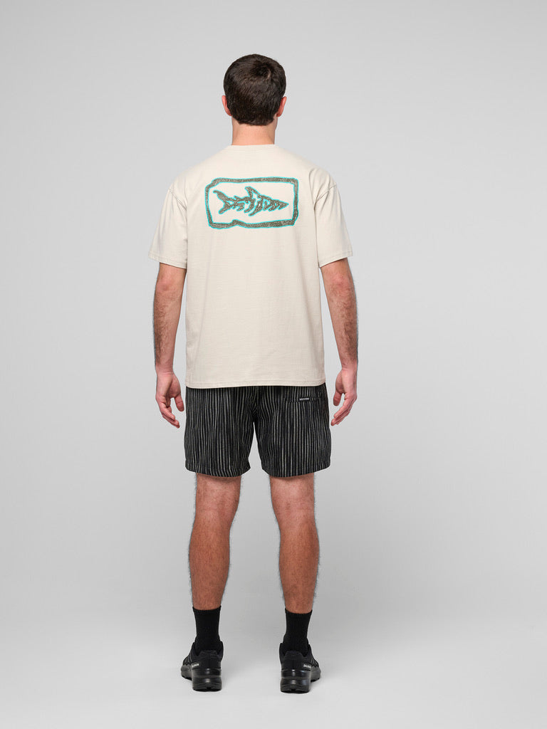 Maui and Sons Fossil Boxy Fit maglietta cotone squalo